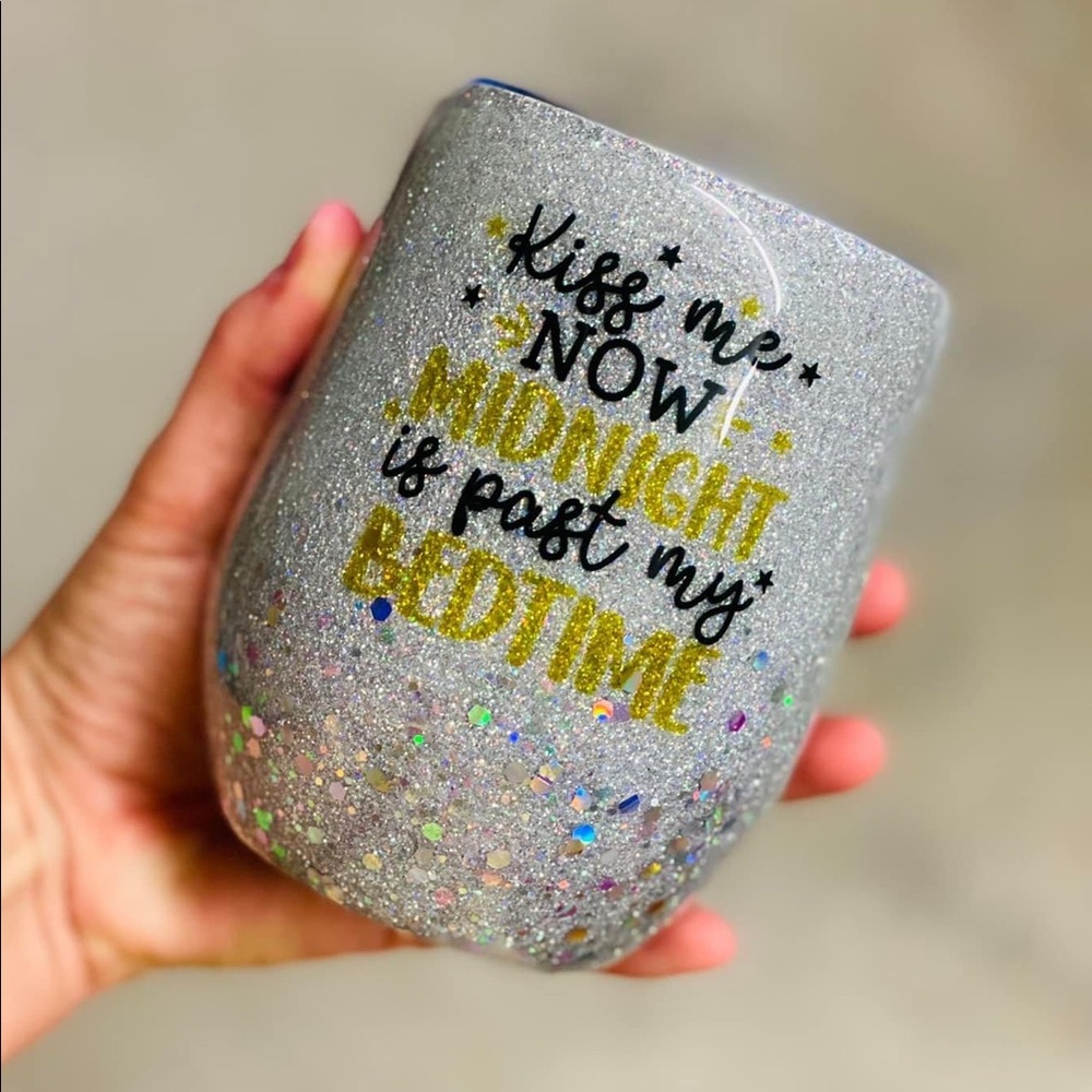 Glitter tumbler